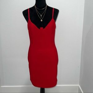 Womens red dress
